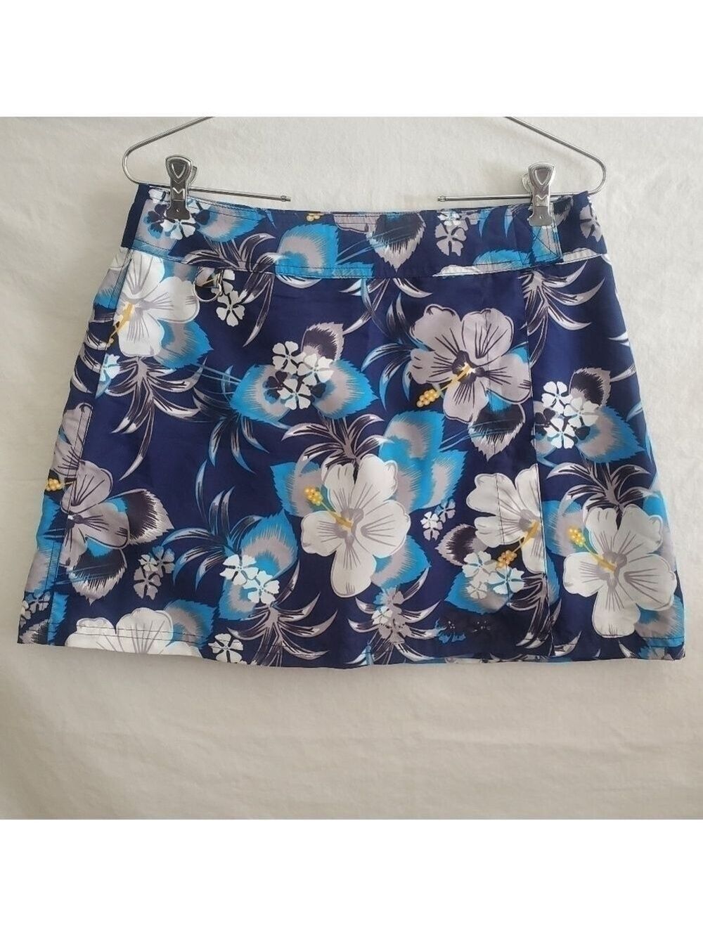 Bw Sport Board Skirt Blue Hawaiin Print Beach Surf Swim Pool (8)